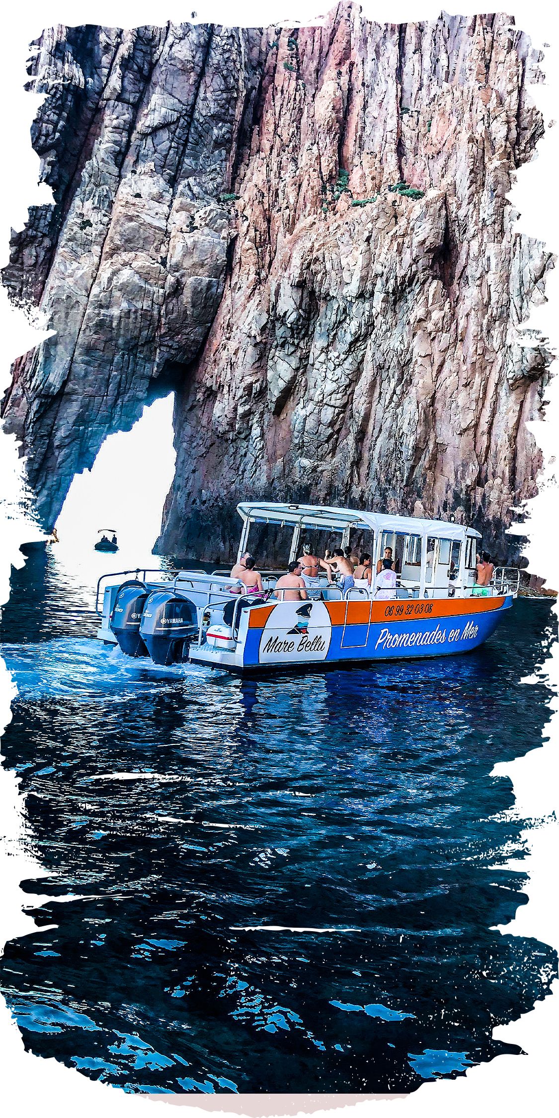 Le bateau Mare Bellu en Corse