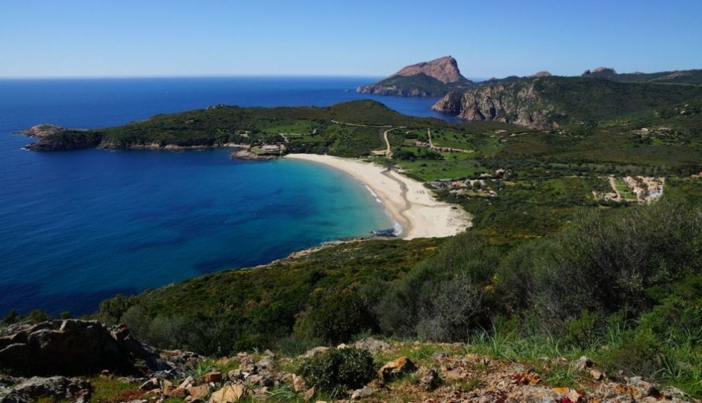 promenade en mer Mare Bellu plage d'arone